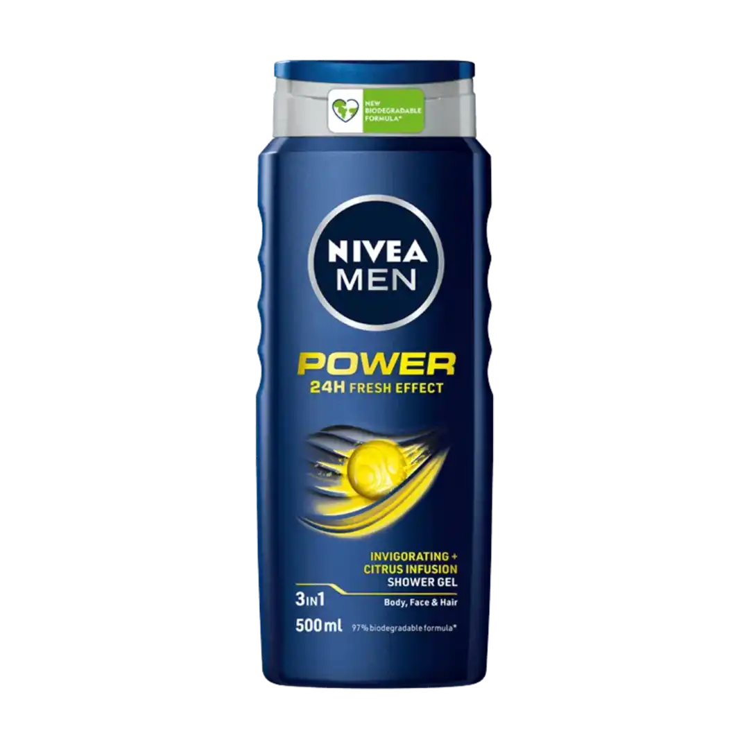 Nivea Men Shower Gel Assorted, 500ml