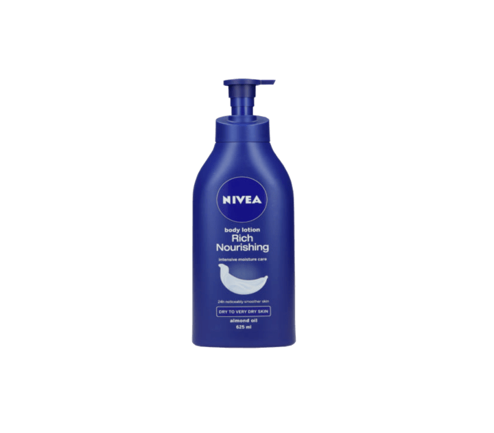 Nivea Rich Nourishing Body Lotion, 625ml