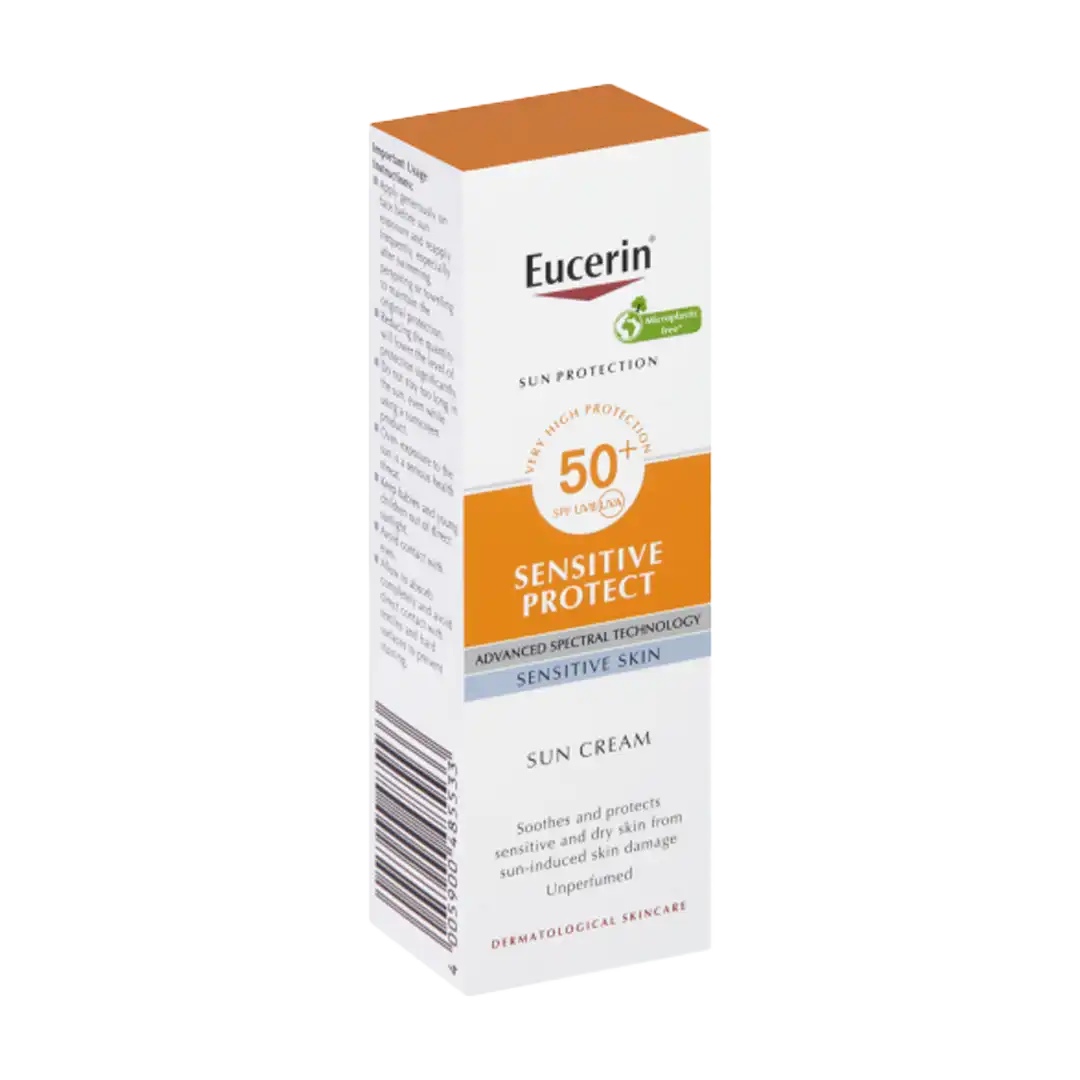 Eucerin Sun Protection Sensitive Protect Sun Cream SPF50+, 50ml
