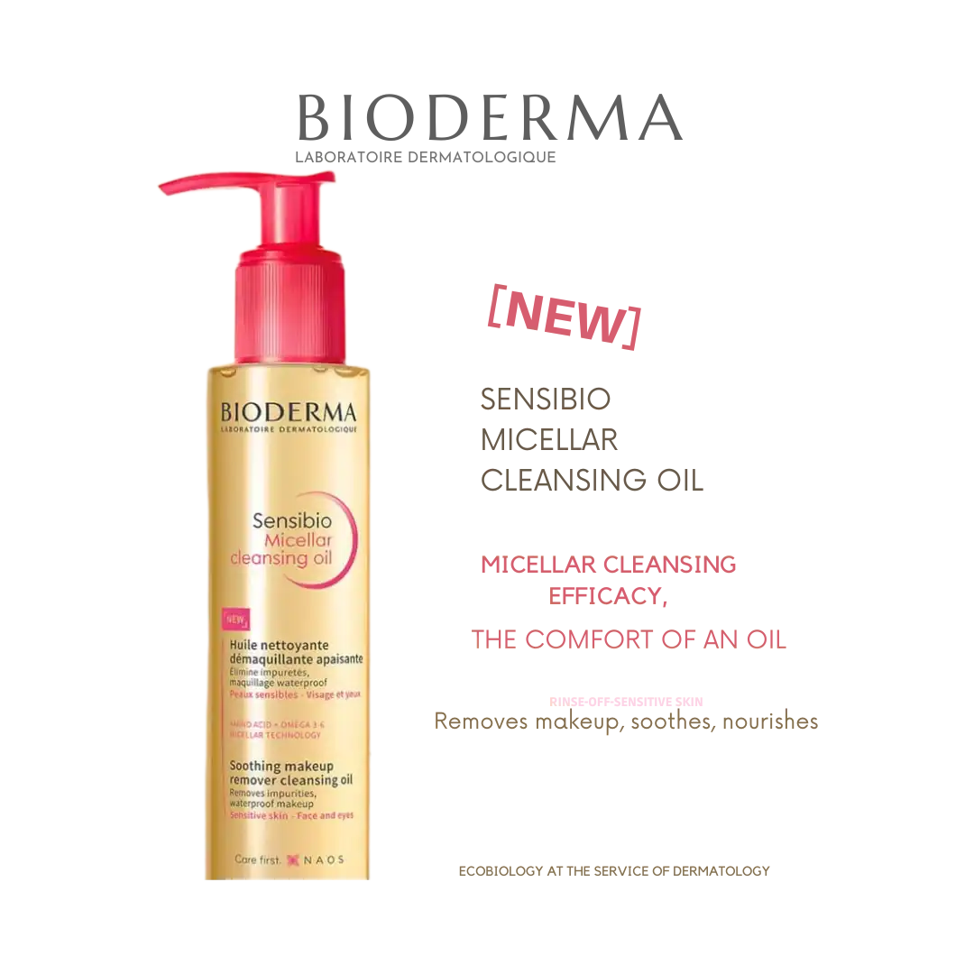 Bioderma Sensibio Micellar cleansing oil, 150ml