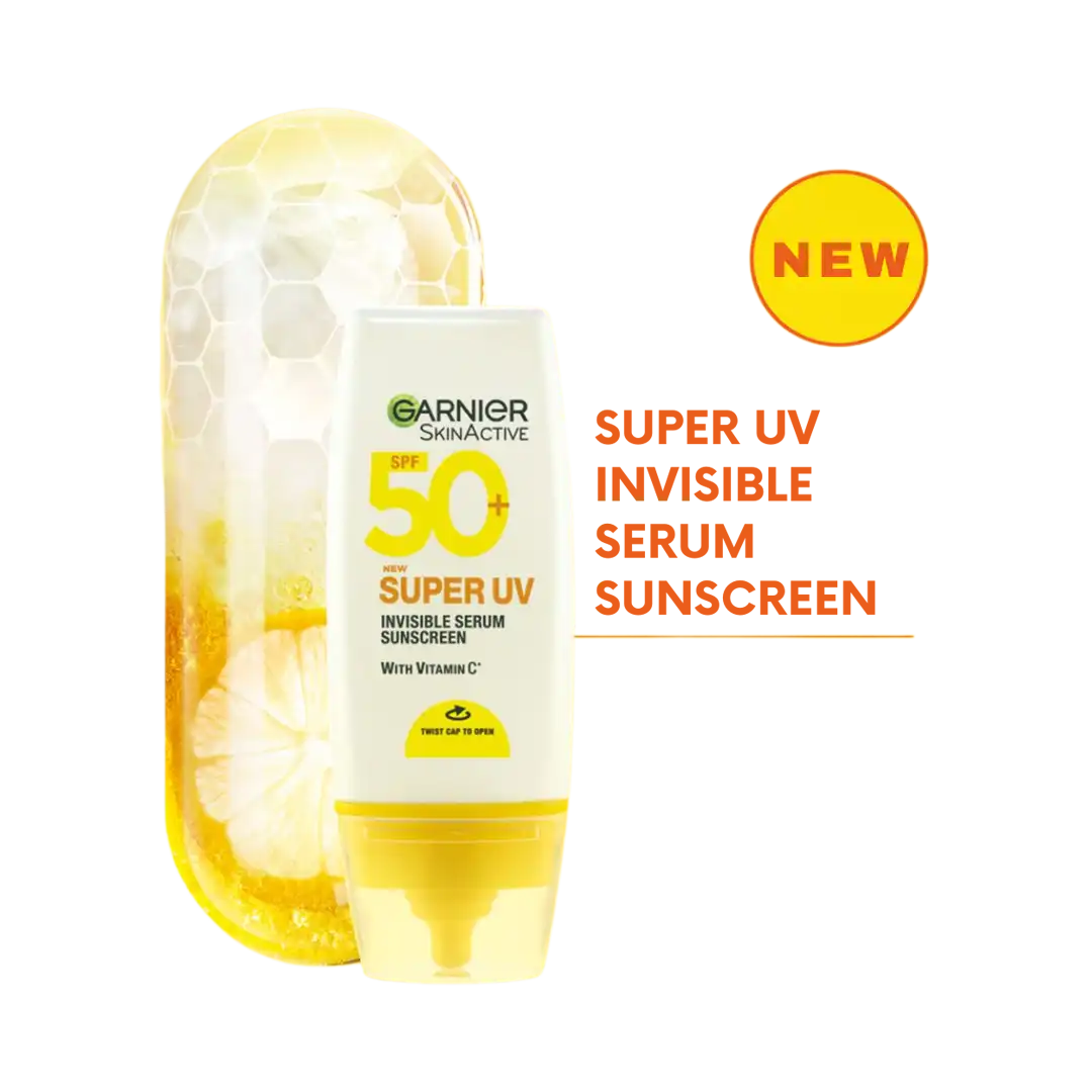 Garnier Super UV Invisible Serum Sunscreen, 30 ml
