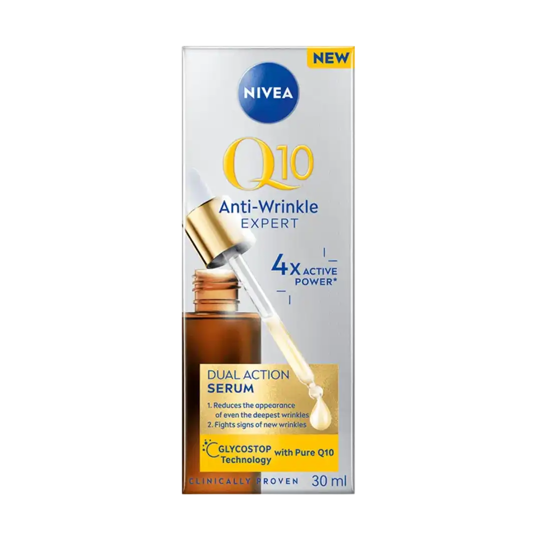 Nivea Q10 Expert Anti-Wrinkle Double Action Serum, 30ml
