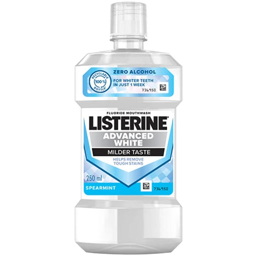 Listerine Mouthwash 250ml, Assorted