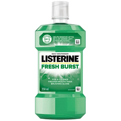 Listerine Mouthwash 250ml, Assorted
