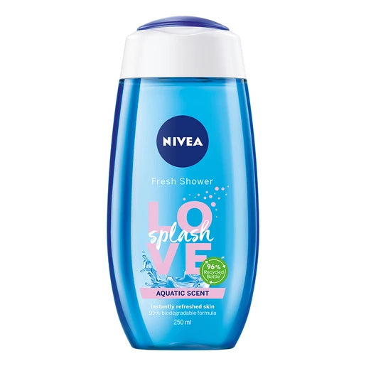 Nivea Love Splash Shower Gel, 250ml