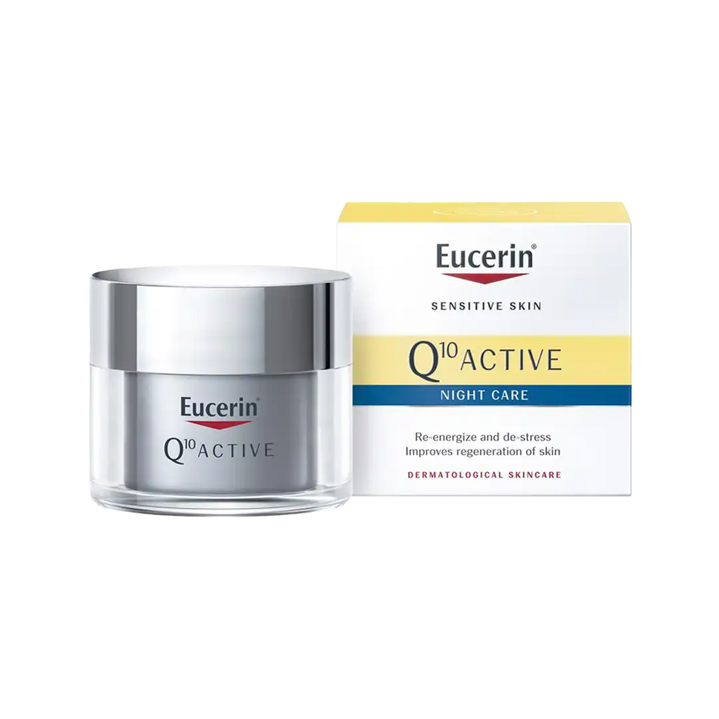 Eucerin Q10 Active Anti-Wrinkle Night Cream, 50ml