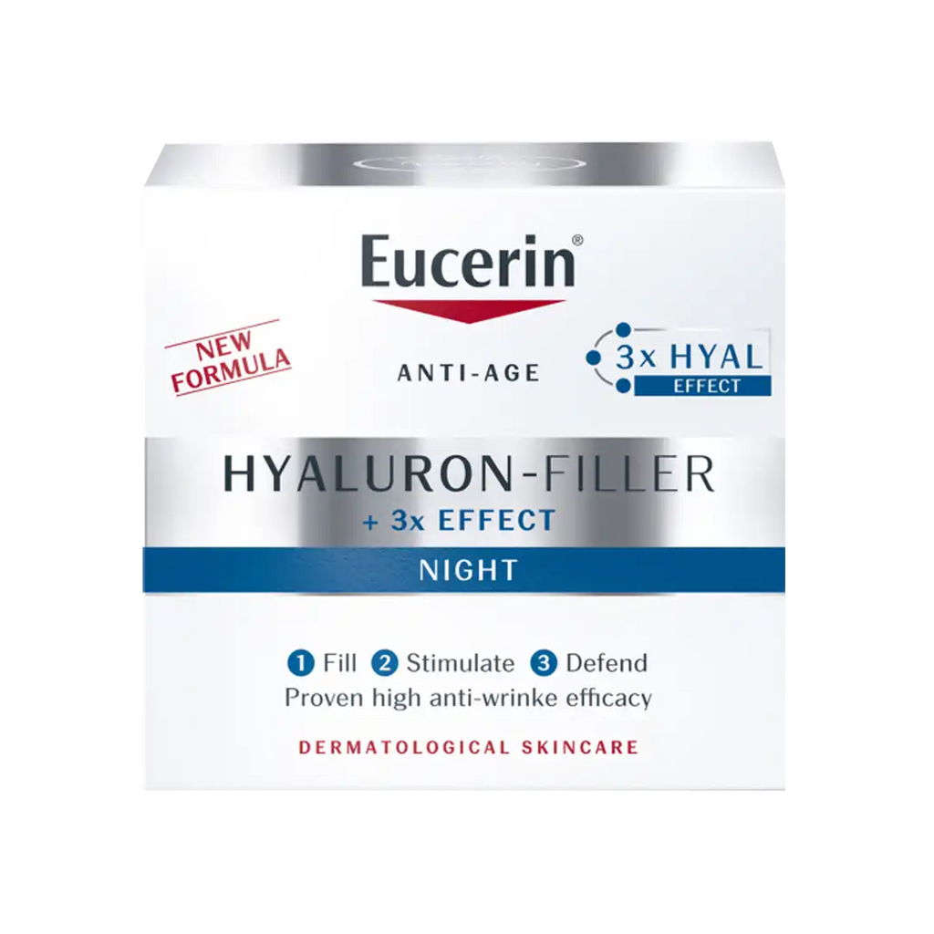 Eucerin Hyaluron-Filler + 3x Effect Night Cream, 50ml