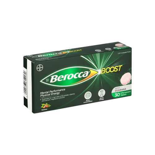 Berocca Boost Effervescent Tablets, 30's