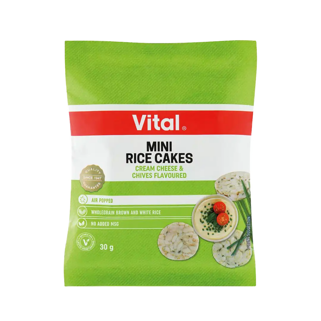Vital Mini Rice Cakes 30g, Assorted