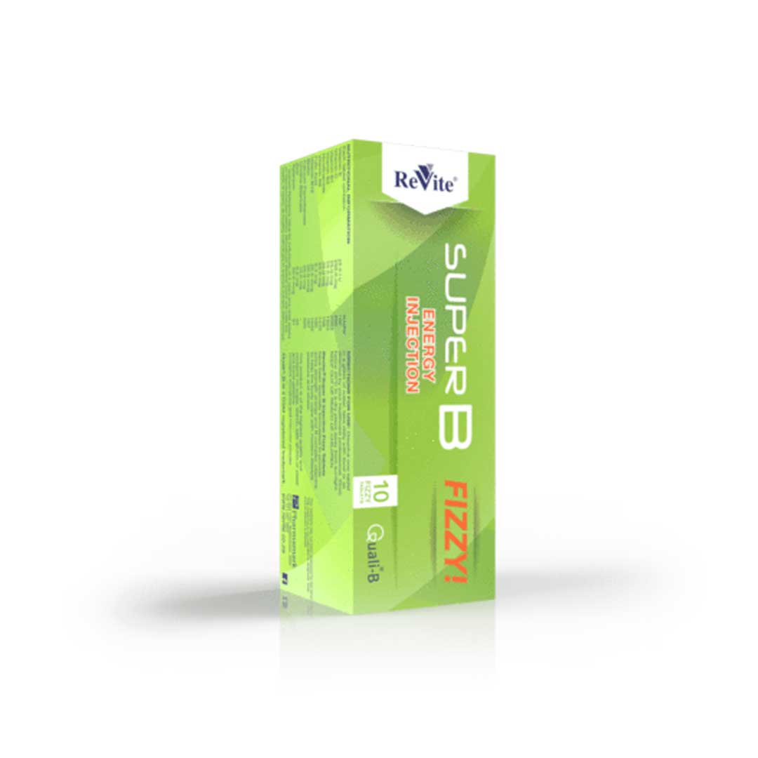 Revite Super B Energy Injection Effervescent, 10's