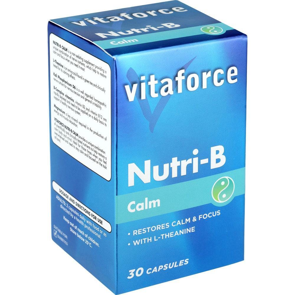 Vitaforce Nutri-B Calm Caps, 30's