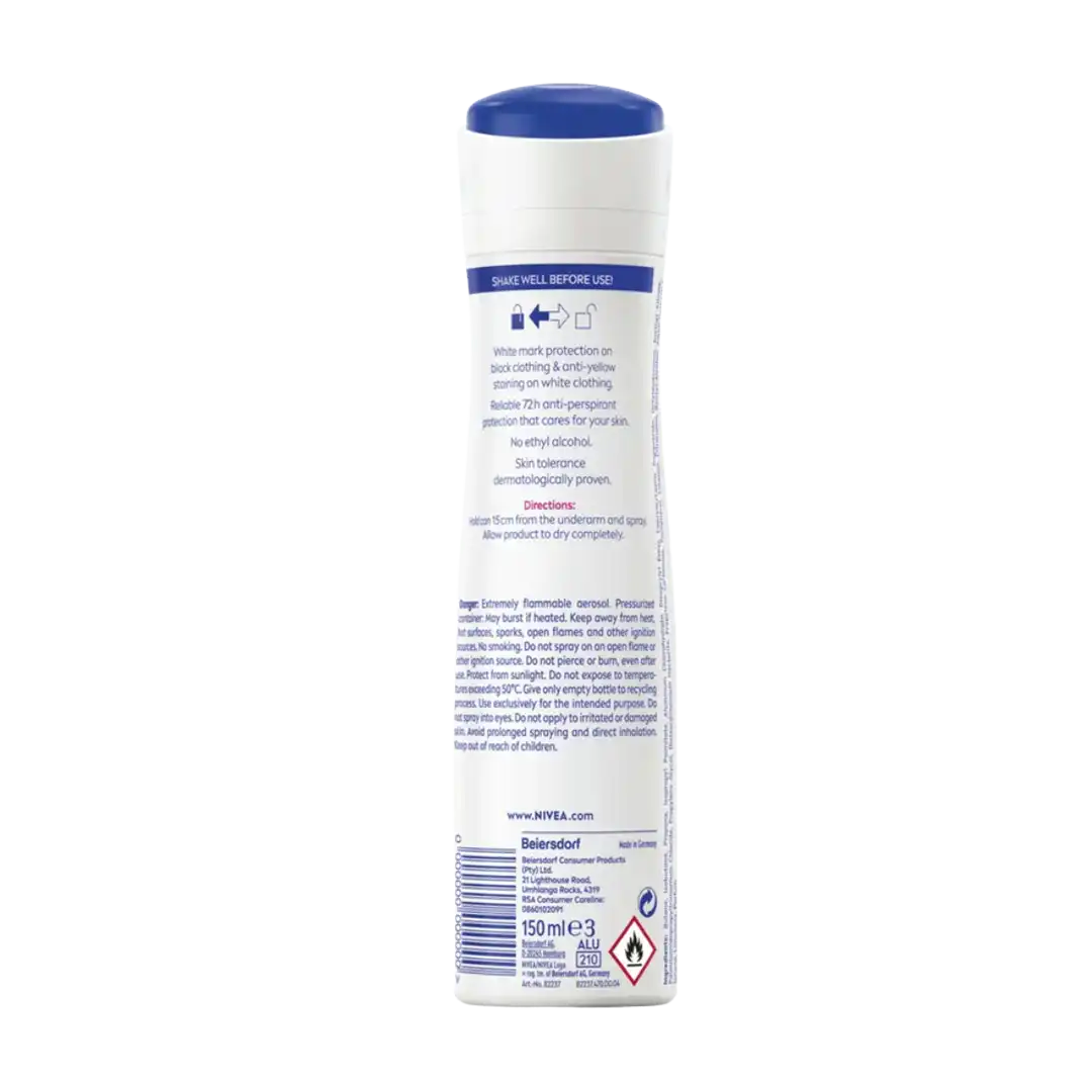 Nivea Deo Black & White Female Aerosol, 150ml