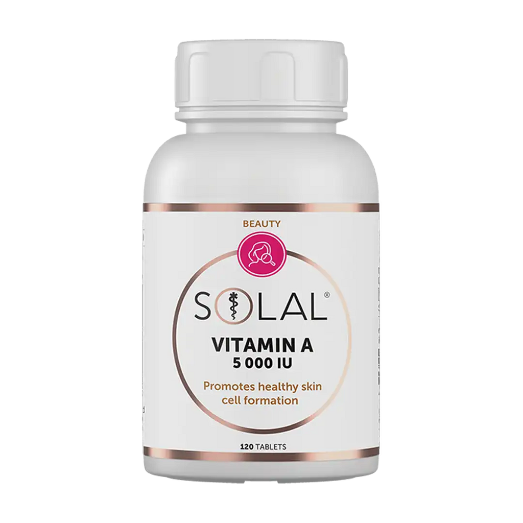 Solal Vitamin A 5000 IU Tablet, 120's