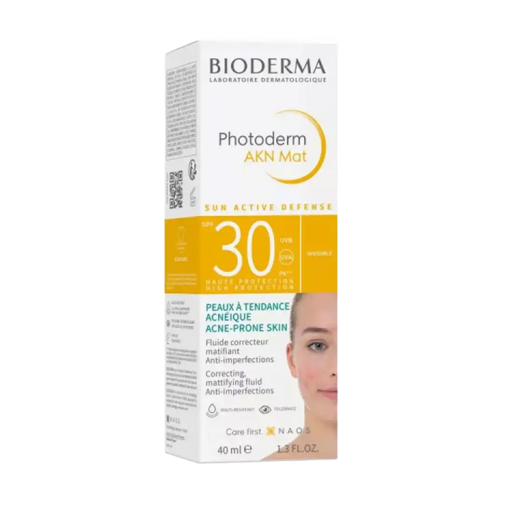 Bioderma Photoderm AKN Mat SPF30 Matifying Fluid, 40ml