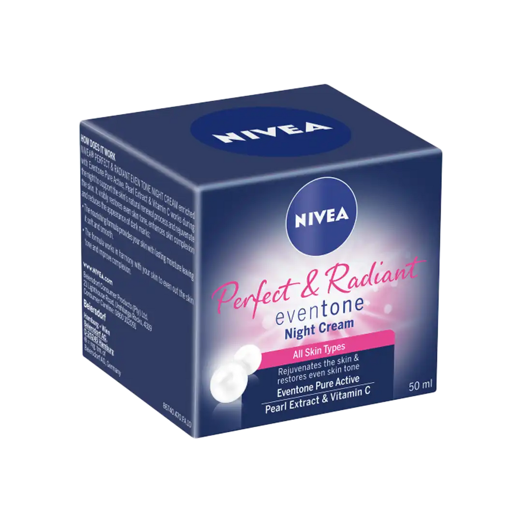 Nivea Perfect & Radiant Facial Night Cream, 50ml