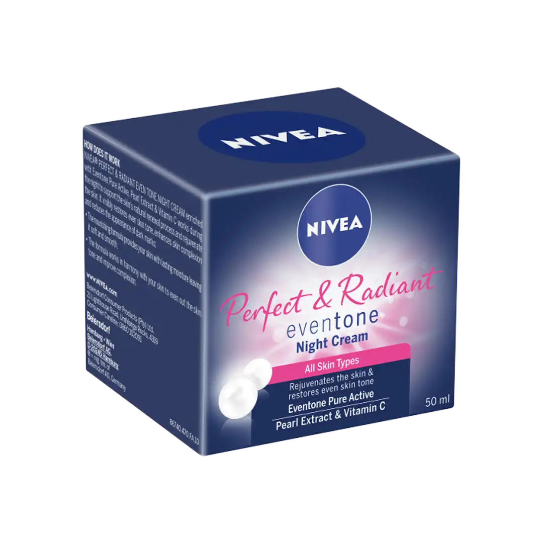 Nivea Perfect & Radiant Facial Night Cream, 50ml
