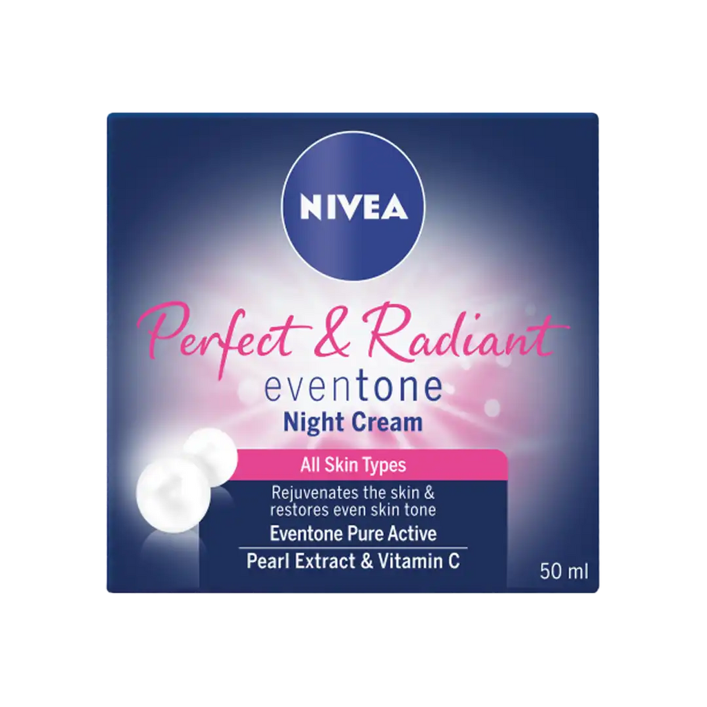 Nivea Perfect & Radiant Facial Night Cream, 50ml