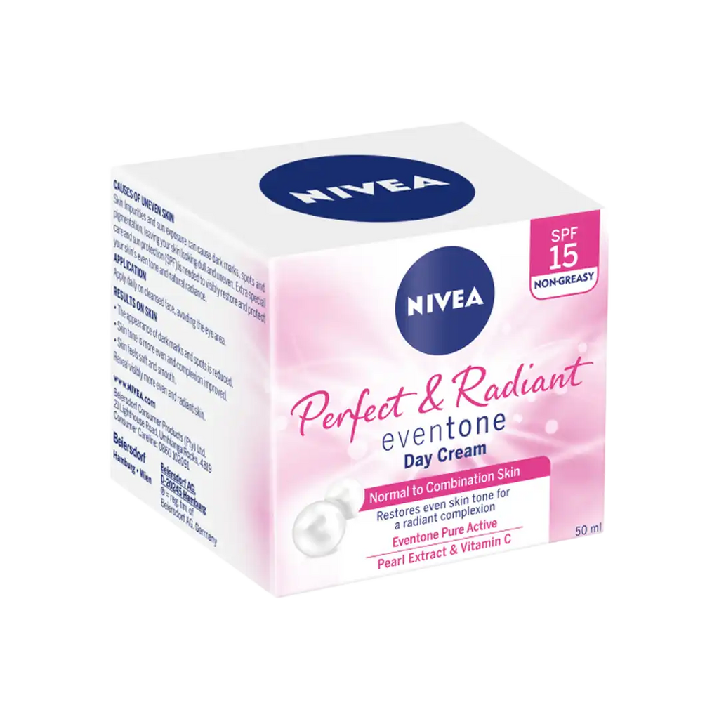 Nivea Perfect & Radiant Facial Day Cream SPF15, 50ml