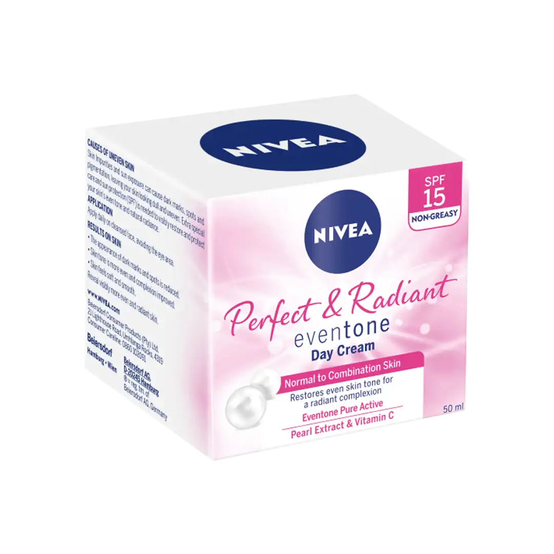 Nivea Perfect & Radiant Facial Day Cream SPF15, 50ml