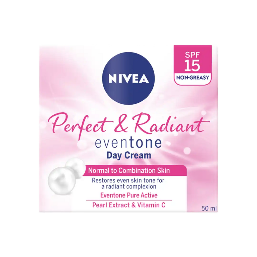 Nivea Perfect & Radiant Facial Day Cream SPF15, 50ml