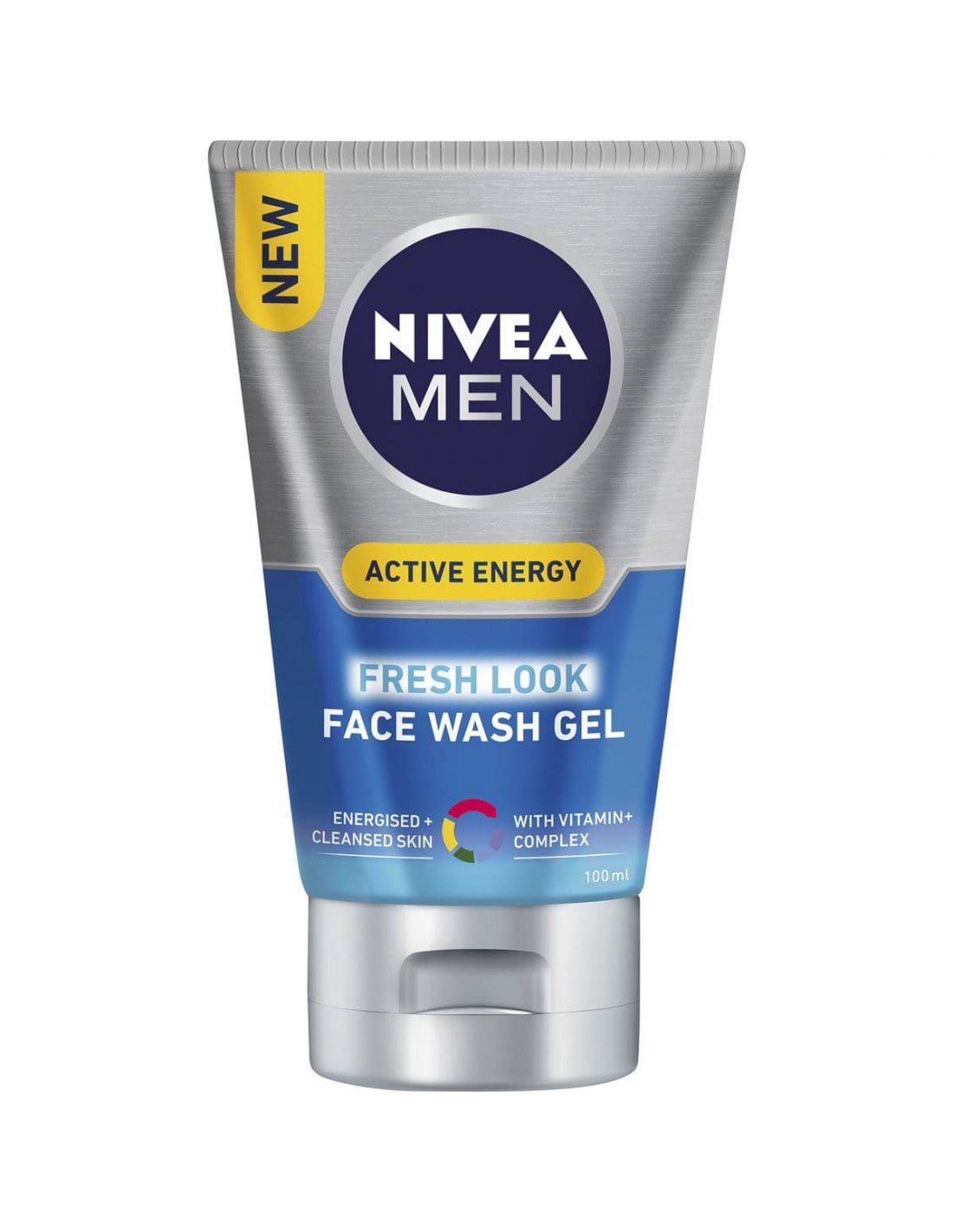 Nivea Men Active Energy Face Wash Gel, 100ml
