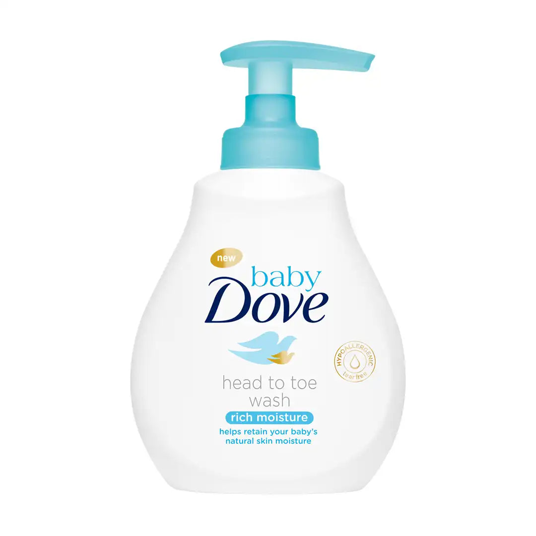 Dove Baby Body Wash Rich Moisture, 200ml