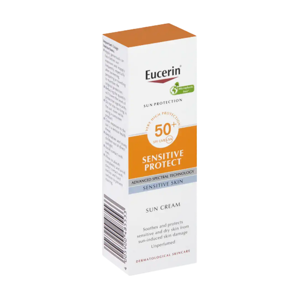 Eucerin Sun Protection Sensitive Protect Sun Cream SPF50+, 50ml