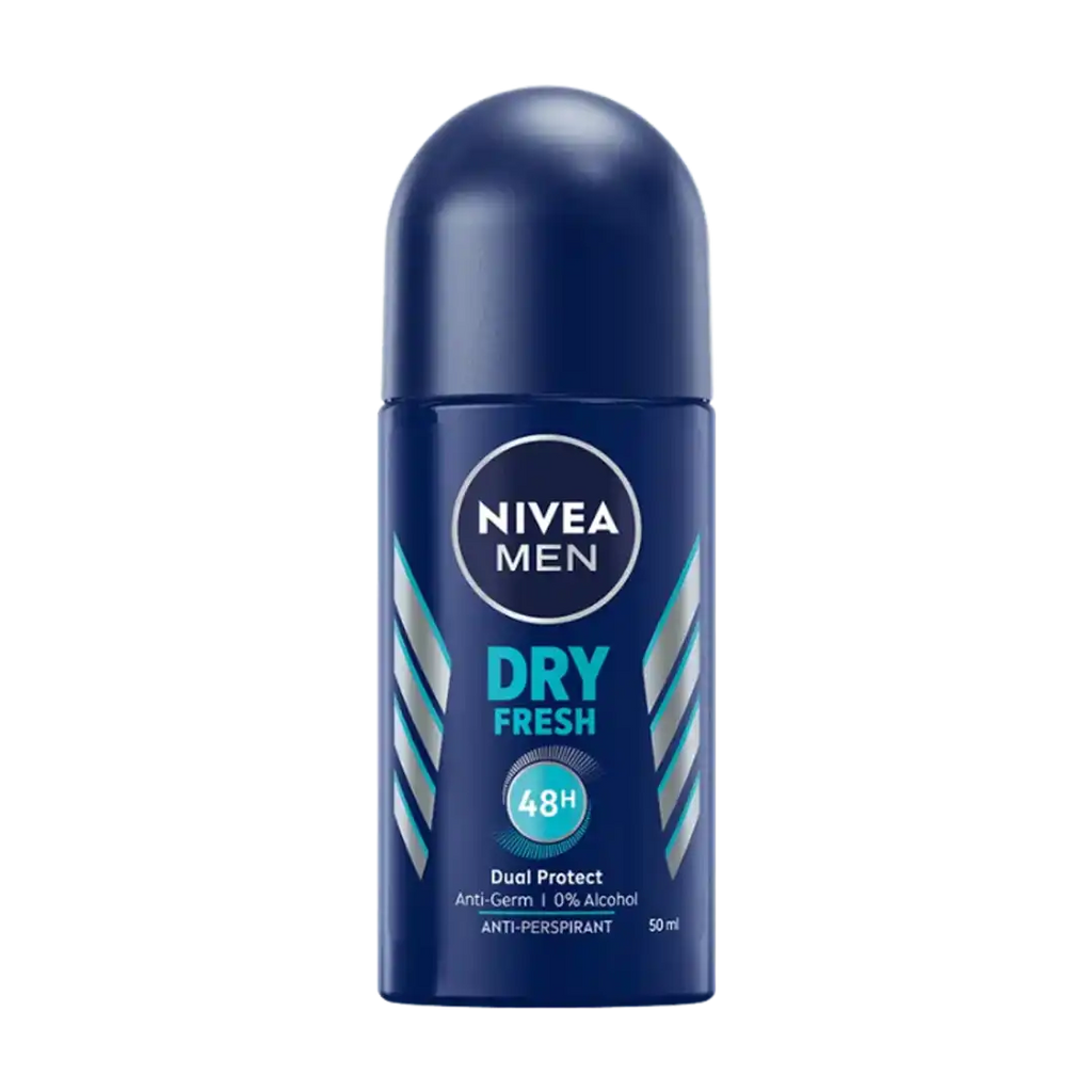 Nivea Men Anti-Perspirant Roll On Assorted, 50ml