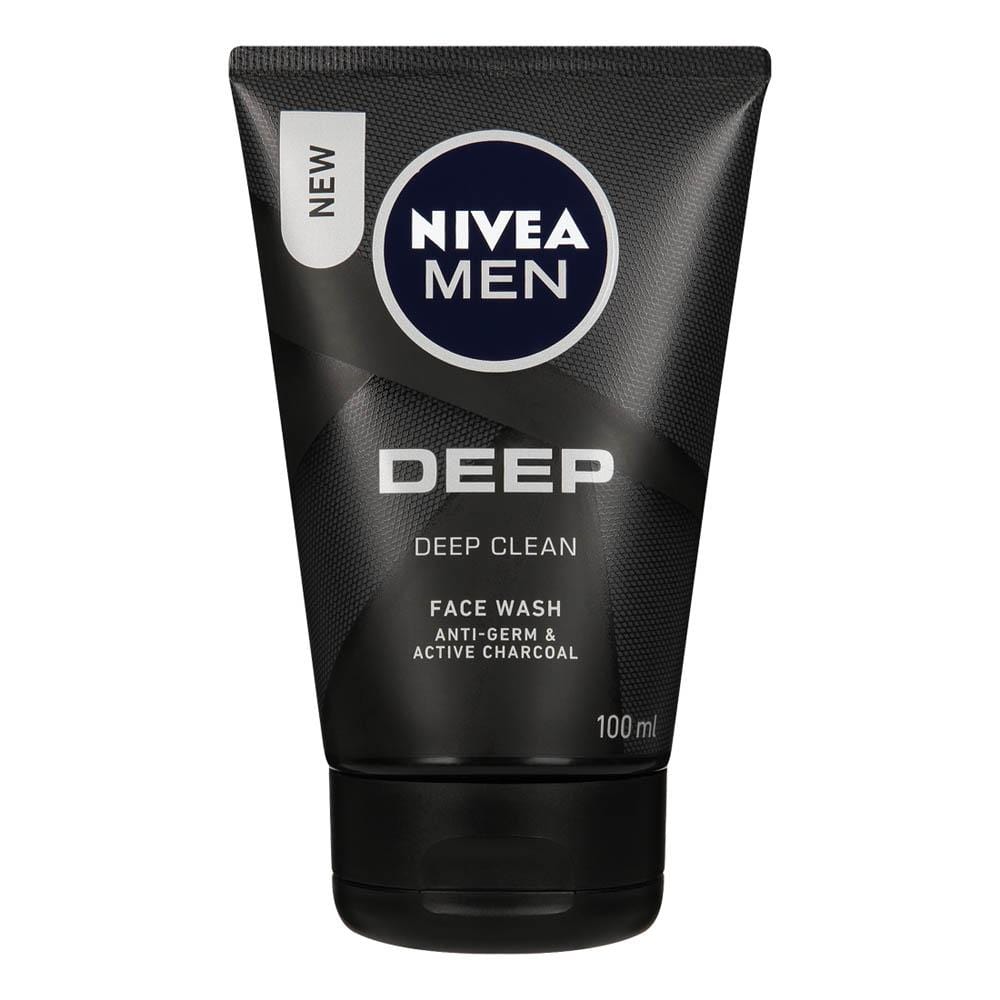 Nivea for Men Deep Clean Face Wash, 100ml