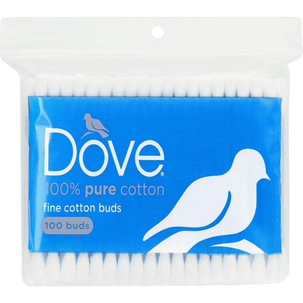 Dove Cotton Buds Bag 100's