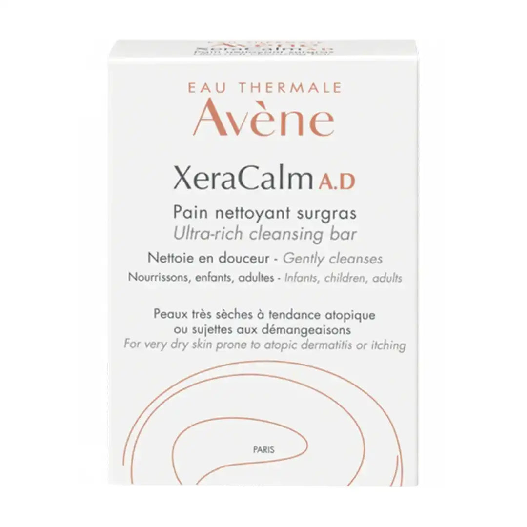 Avène XeraCalm A.D Ultra-Rich Cleansing Bar, 100g