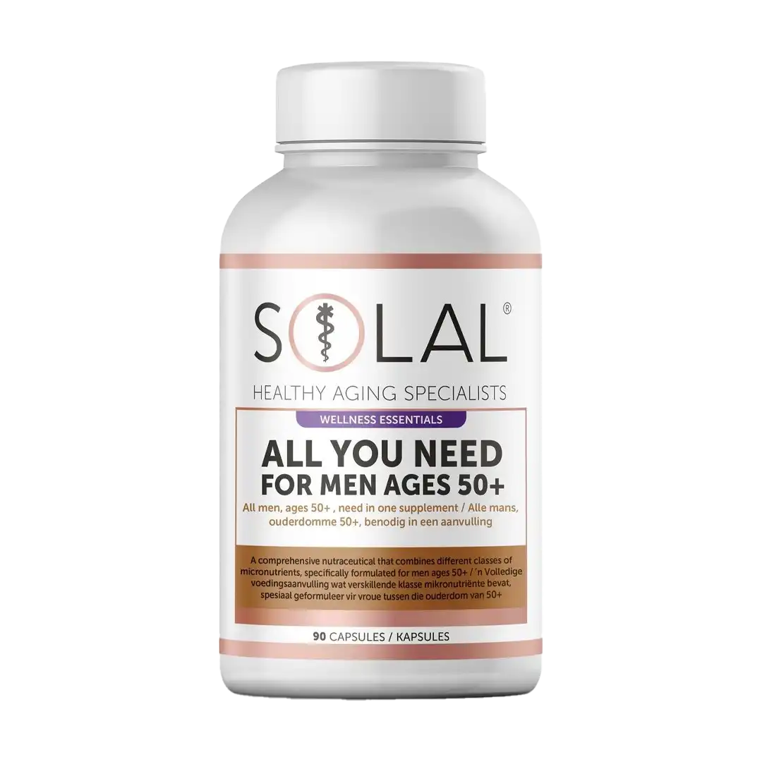 Solal All You Need For Men Ages 50+ Capsules, 90's