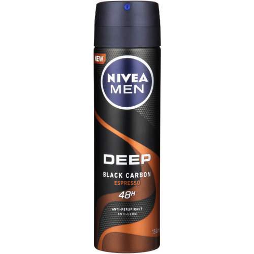 Nivea Men Deep Espresso Deodorant, 150ml