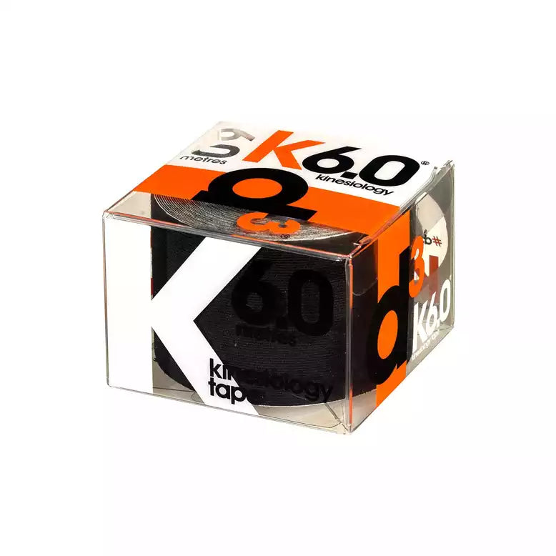 D3 Kinesiology Tape 6m x 75mm, Black