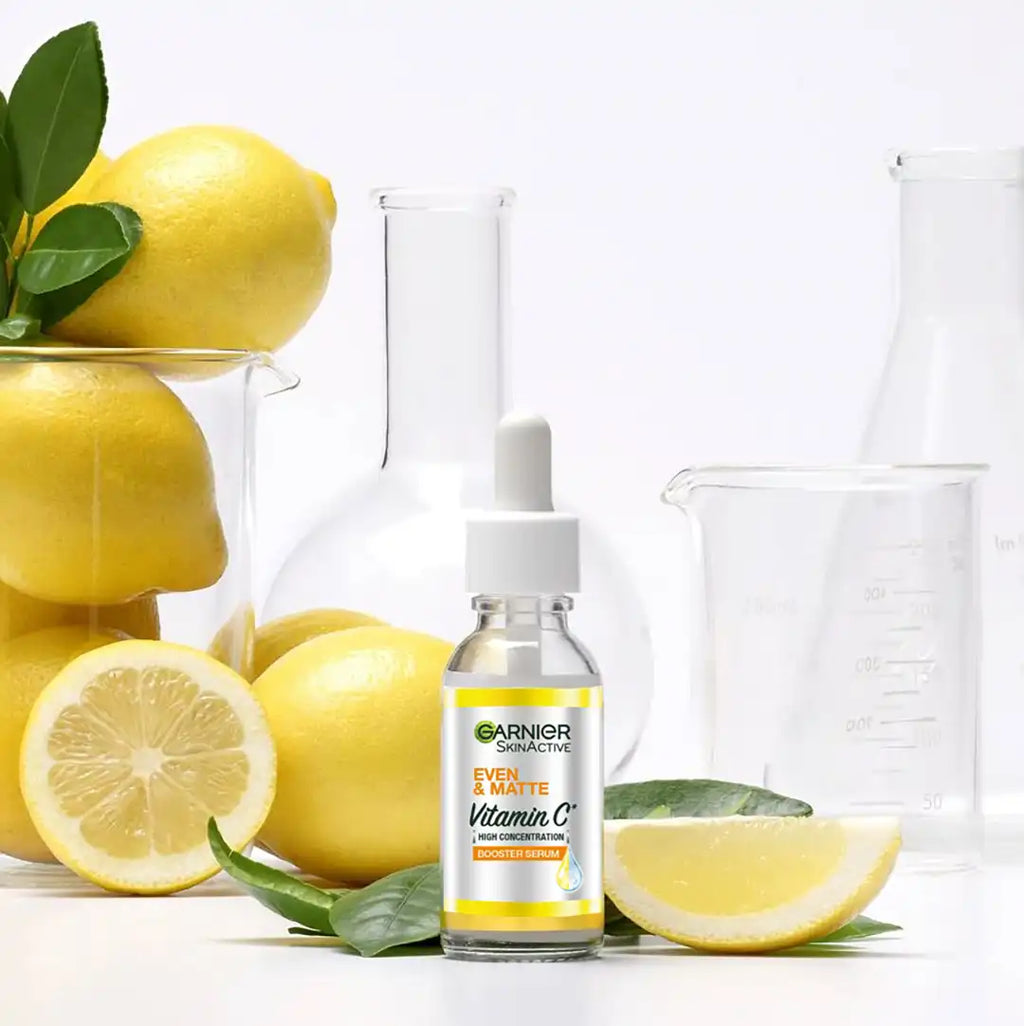 Garnier Even & Matte Vitamin C Booster Serum, 30ml