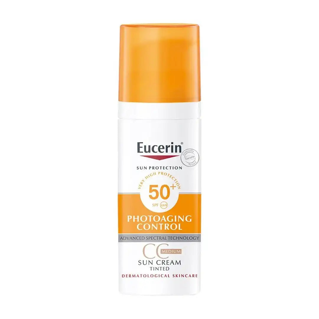 Eucerin Sun Tinted Creme SPF50 Medium Complexion, 50ml