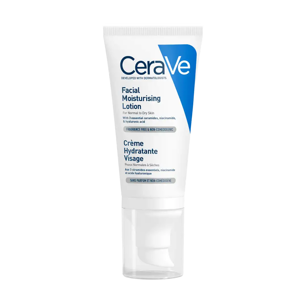CeraVe Facial Moisturising Lotion For Normal to Dry Skin, 52ml