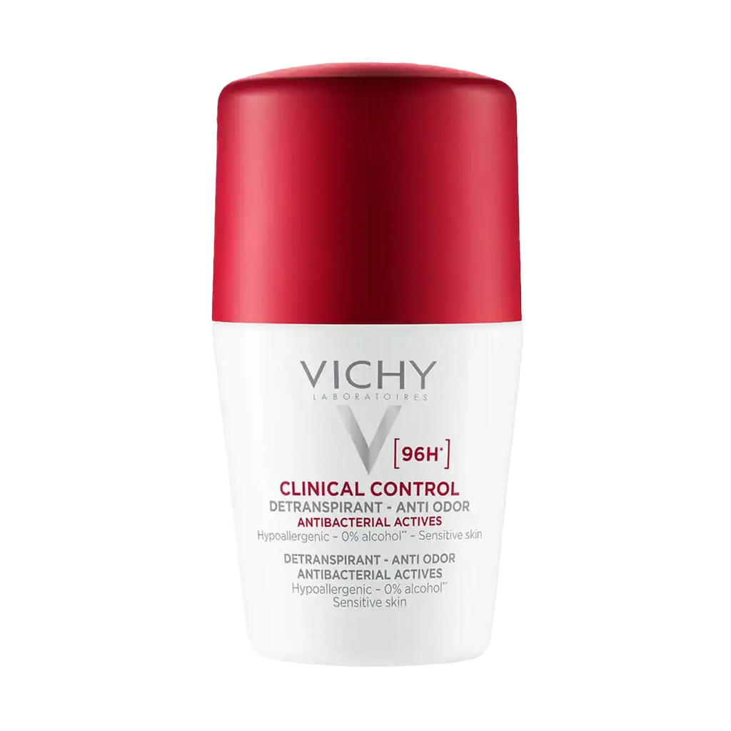 Vichy Clinical Control 96HR Protection Anti-Perspirant Roll-on Deodorant, 50ml