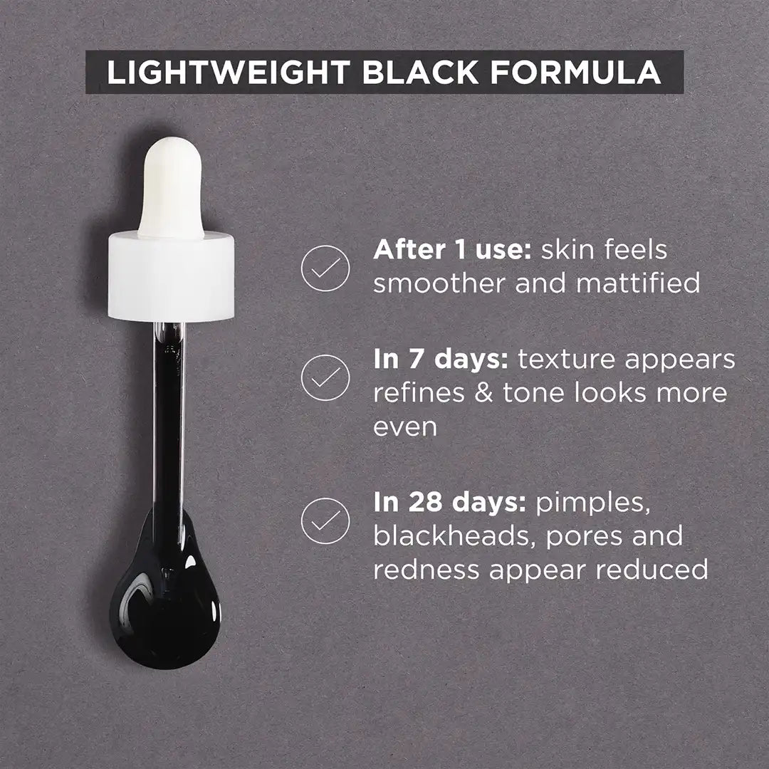 Garnier Pure Active Aha Bha Charcoal Serum, 30ml