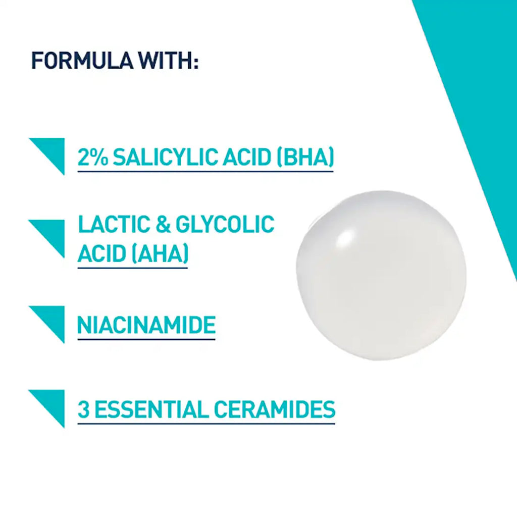 CeraVe Blemish Control Acne Gel with AHA and BHA, 40ml