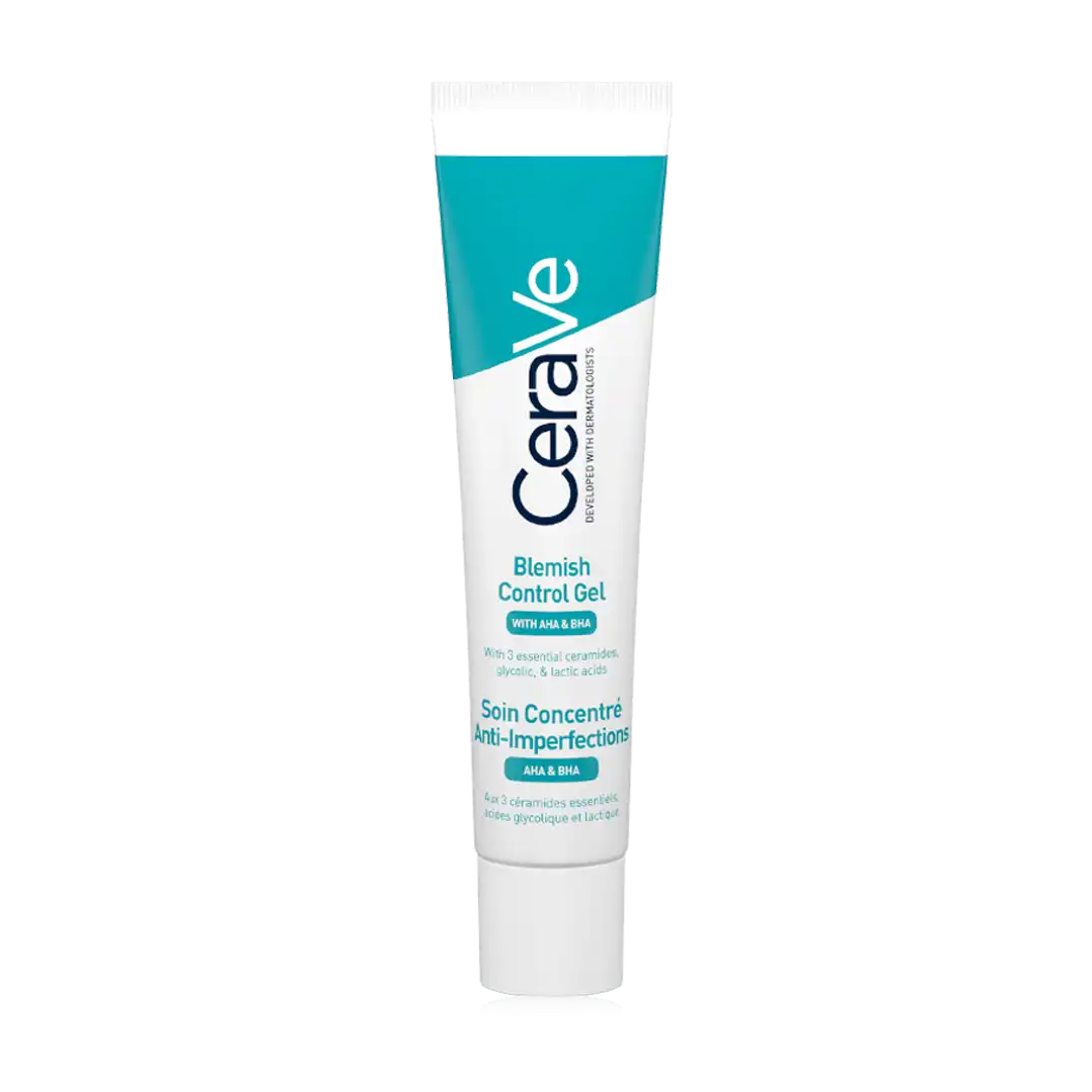 CeraVe Blemish Control Acne Gel with AHA and BHA, 40ml