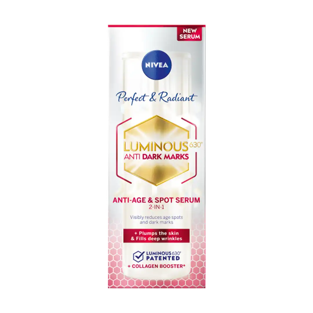 Nivea Luminous 630 Anti Dark 2-in-1 Anti-age & Spot Serum, 30ml