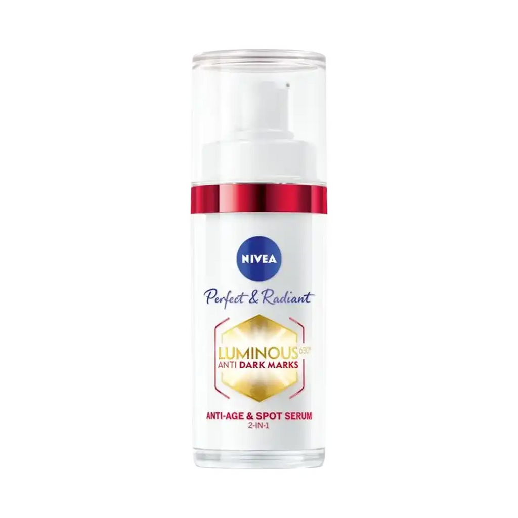 Nivea Luminous 630 Anti Dark 2-in-1 Anti-age & Spot Serum, 30ml