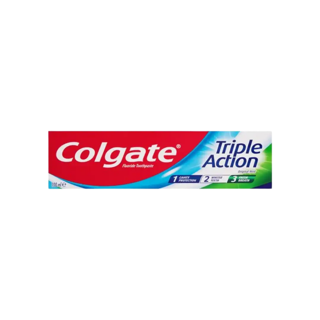 Colgate Triple Action Toothpaste, 100 ml
