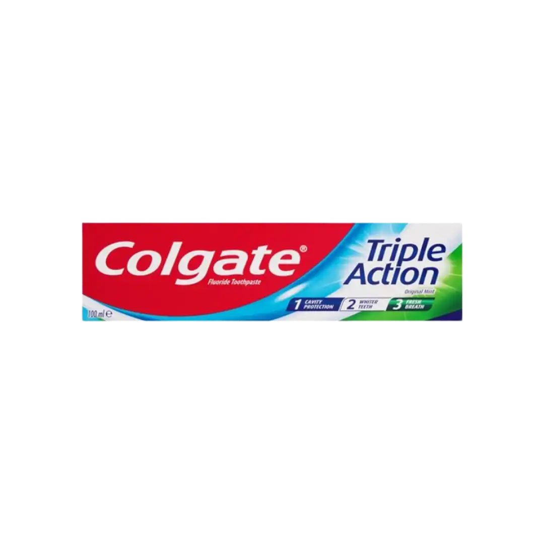 Colgate Triple Action Toothpaste, 100 ml