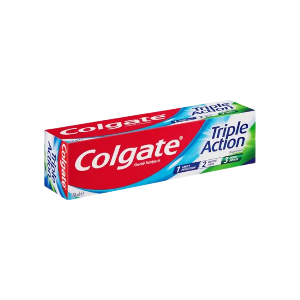 Colgate Triple Action Toothpaste, 100 ml