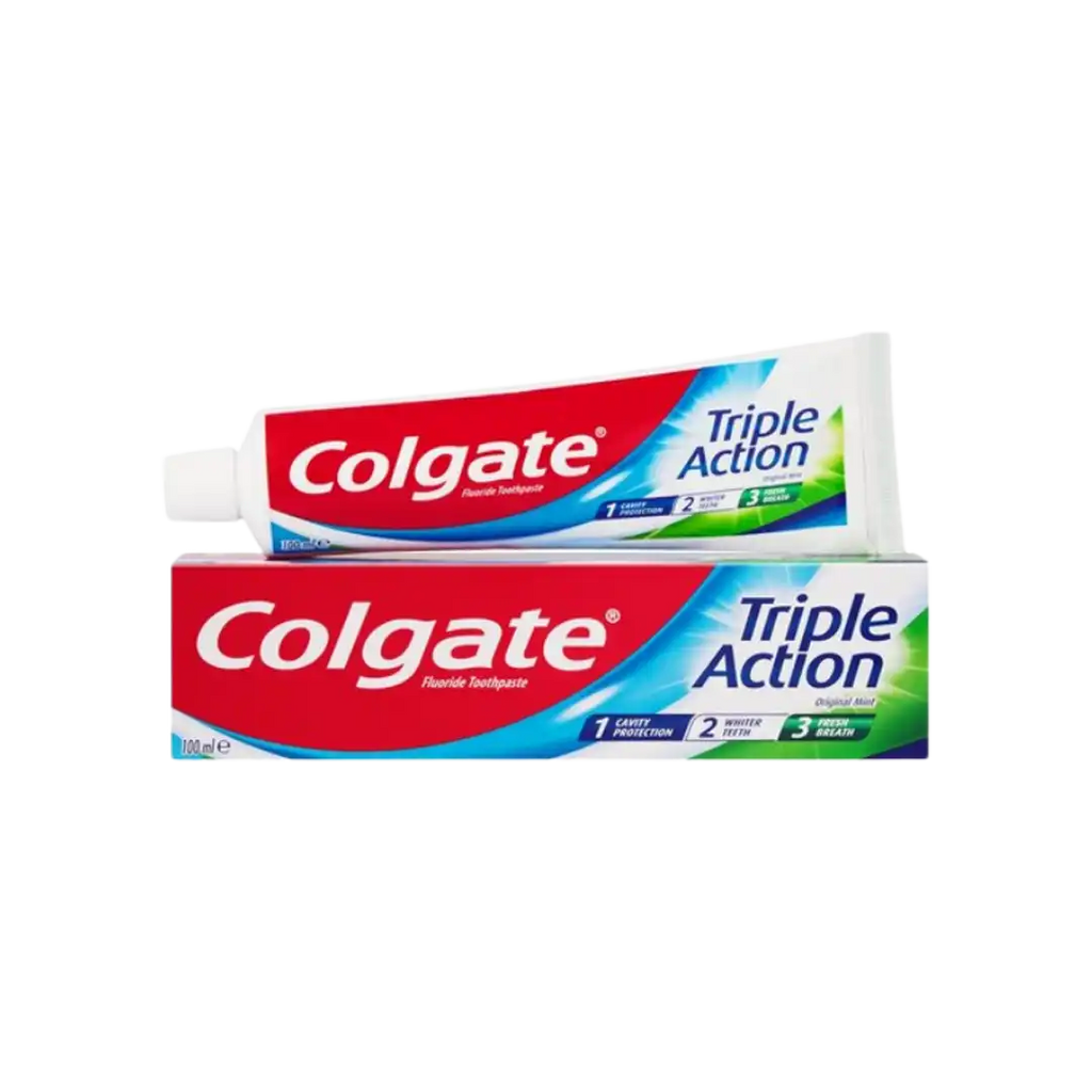 Colgate Triple Action Toothpaste, 100 ml