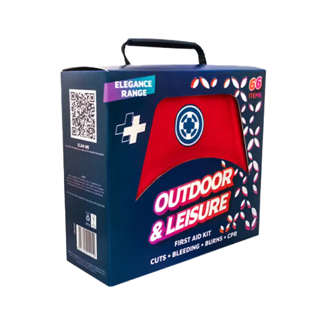 Levtrade Elegance Outdoor & Leisure Burnshield First Aid Kit, 66 Items