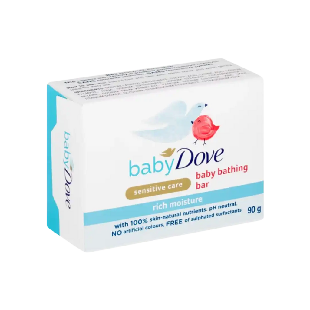 Baby Dove Sensitive Rich Moisture Soap Bar, 90g