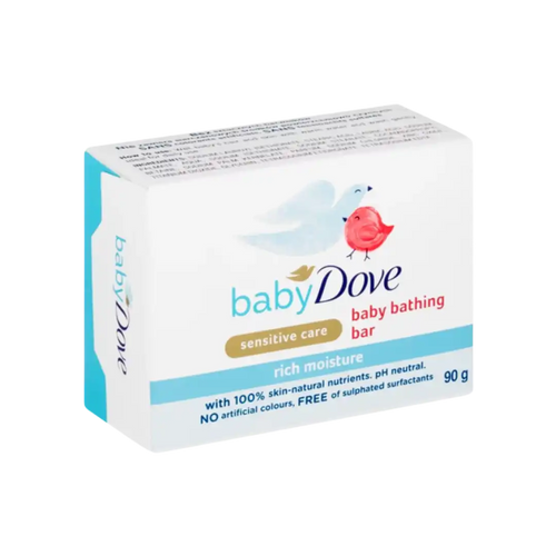 Baby Dove Sensitive Rich Moisture Soap Bar, 90g